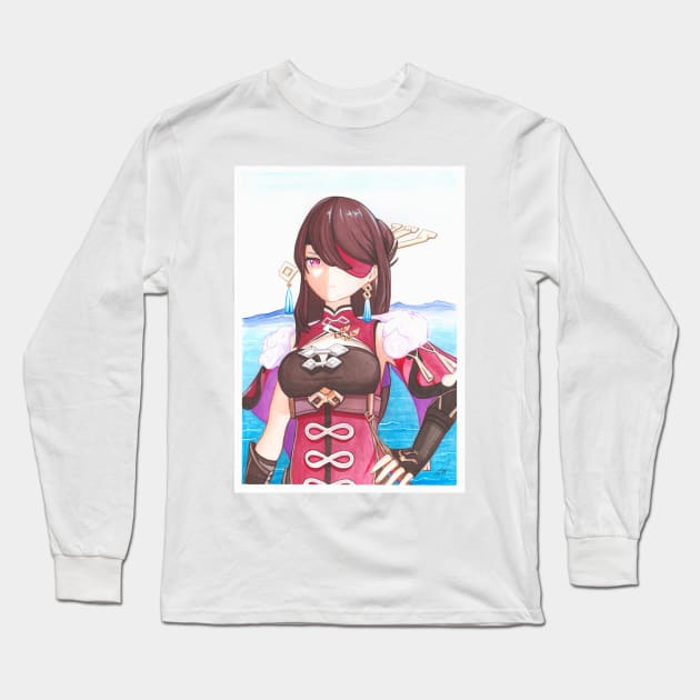 Beidou Long Sleeve T-Shirt by Sandra Warmerdam